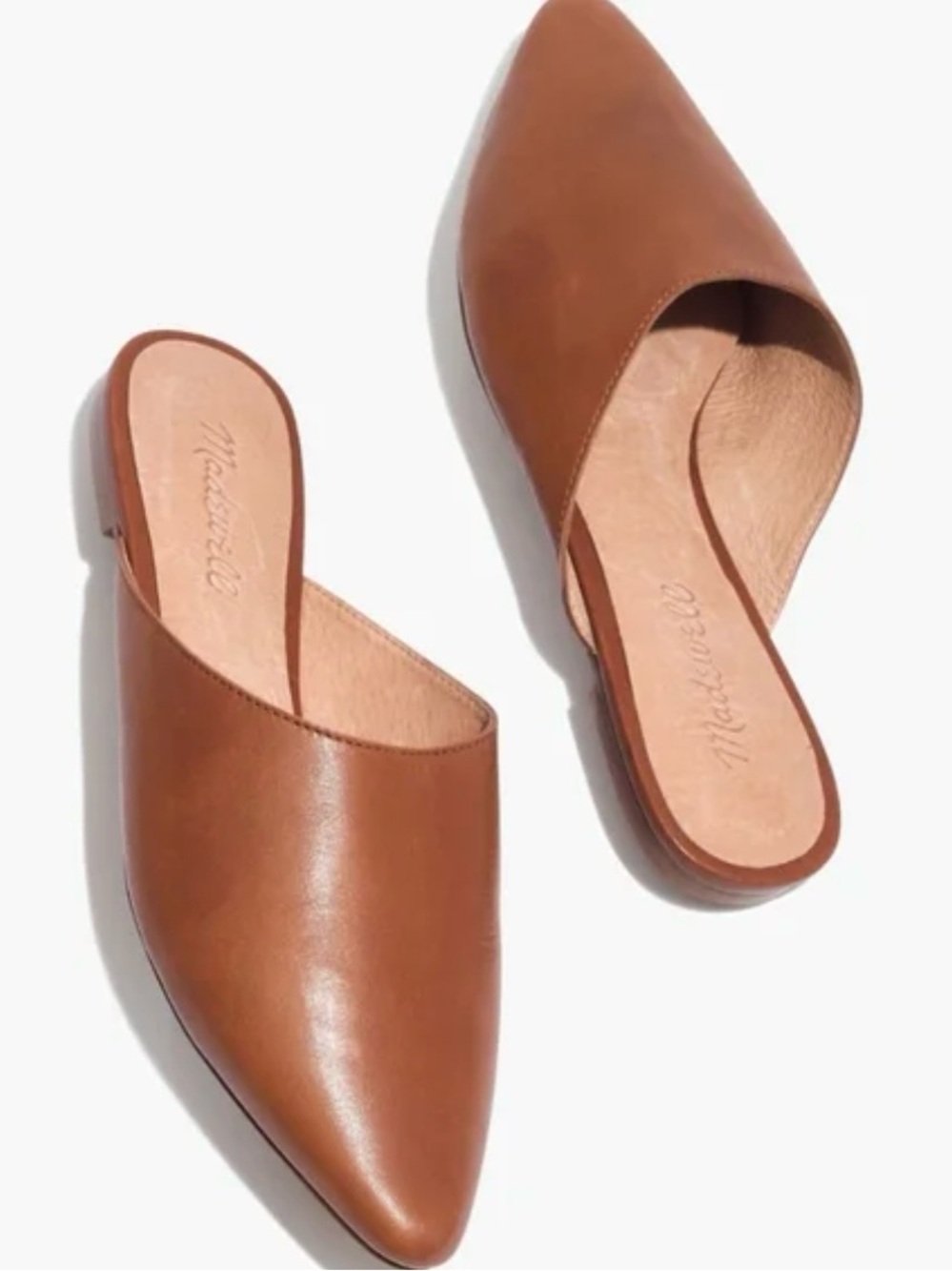 Madewell Remi English saddle Tan slide